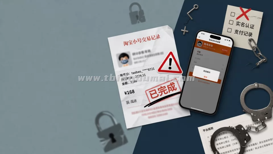淘宝小号购买的风险警示与注意事项