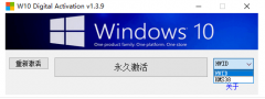 一款Windows10永久激活工具